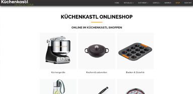 Online Shop Kunde Küchenkastl