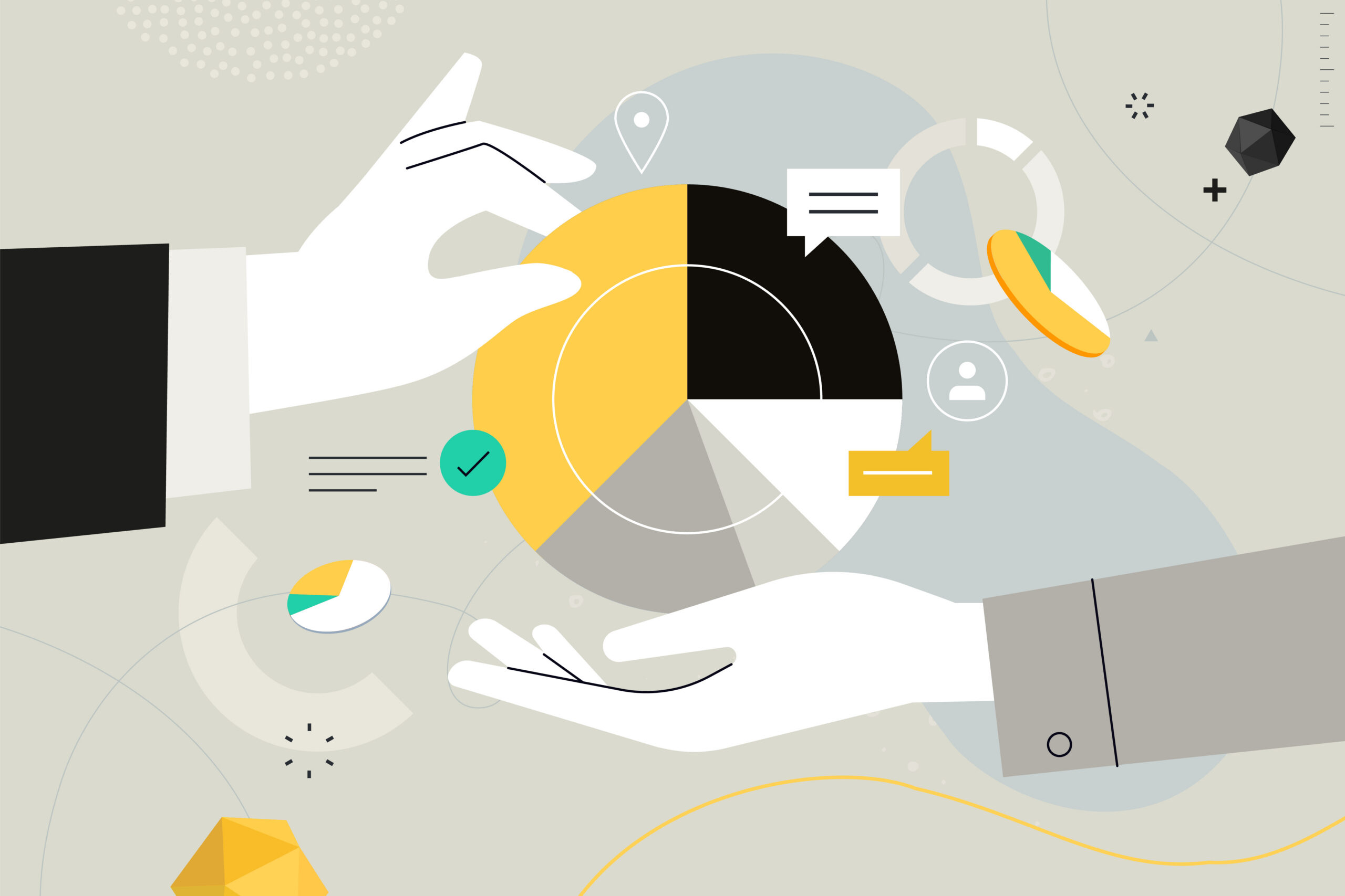 Marketing Diagramm mit Ergebnissen von einer Paid Social Kampagne. Bezahlte Social Media Ads ermöglichen KMU gezielte Reichweite, messbare Ergebnisse und schnelle Skalierung durch Ads und Kampagnen.